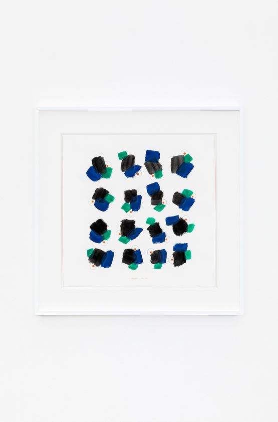 Gruppi di forme e colori in movimento 2 by Bruno Munari contemporary artwork Works on Paper