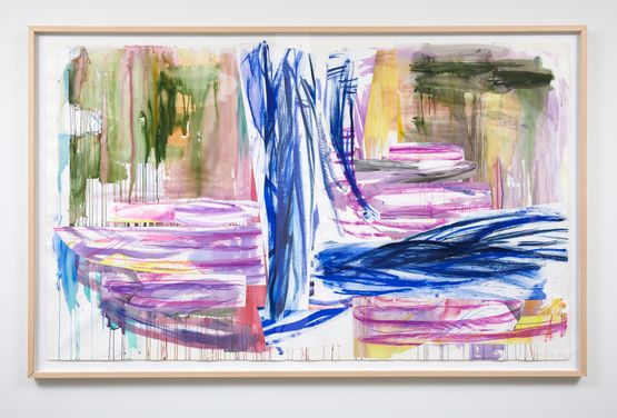 Torrent by Gretchen Albrecht contemporary artwork Painting