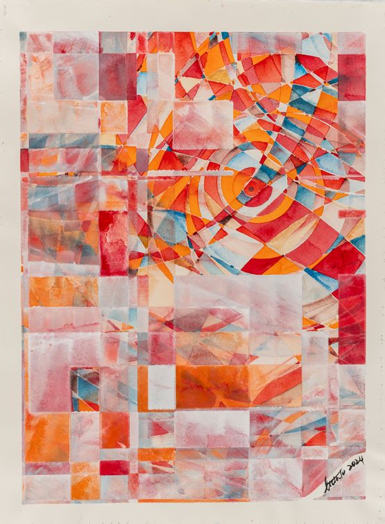 Well -- I -- I -- I by Licia He contemporary artwork Works on Paper