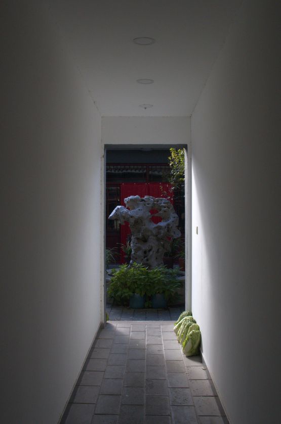 Beijing hutong by Larry Munoz contemporary artwork Works on Paper