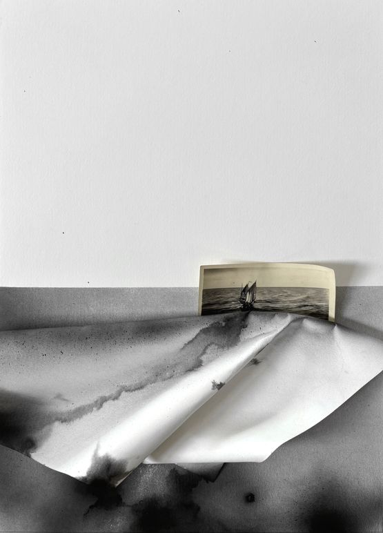 From the series Unstable Monuments by Lucia Tallova contemporary artwork Works on Paper