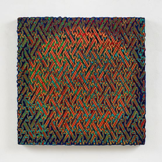 Spectrum Series Circular Light by Su Meng-Hung contemporary artwork Painting