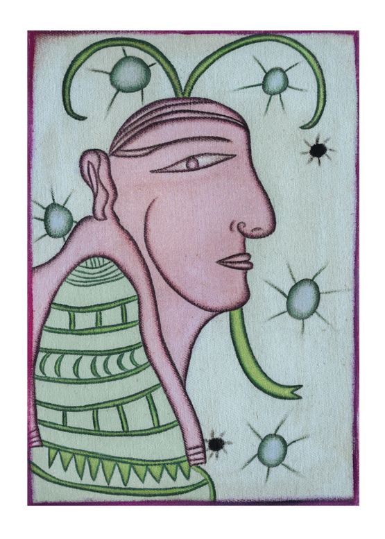 Kadang-Kadang Juga Angkaku 5 Sometimes My Number is Also 5 by I Gusti Ayu Kadek Igak Murniasih contemporary artwork Painting