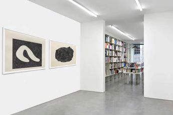 Contemporary art exhibition Group Exhibition STPI Prints Deacon Lim Sala Tiravanija at Galerie Marian Goodman Paris France