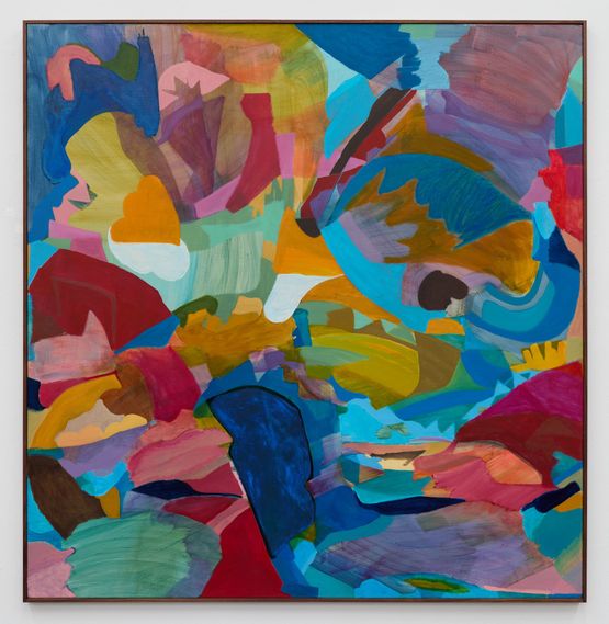 habit of vigilant fear by Marley Freeman contemporary artwork Painting