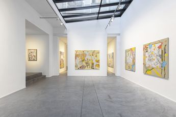 Contemporary art exhibition Leonard Martin Suite Zabriskie at Templon Brussels Belgium