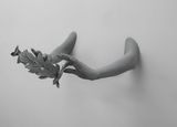 Gesture laurel wreath by Hans Op De Beeck contemporary artwork sculpture
