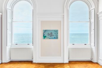 Contemporary art exhibition Behrang Karimi Child in Time at Maureen Paley Morena di Luna Hove United Kingdom