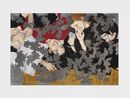 Night Time As Seen by Sim Ouch diptyque by Latifa Echakhch contemporary artwork Painting