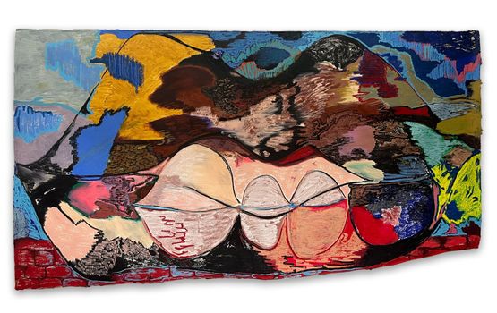 by Rachel Jones contemporary artwork Painting