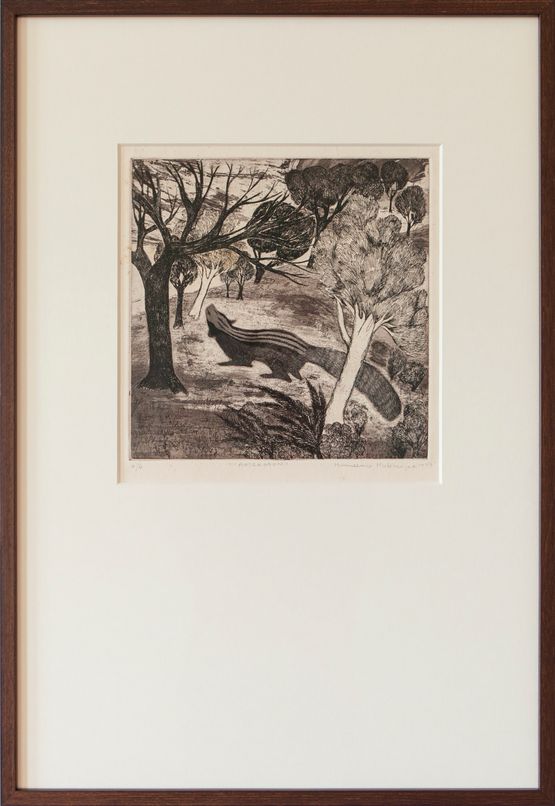 Afternoon by The Estate of Mrinalini Mukherjee contemporary artwork Print