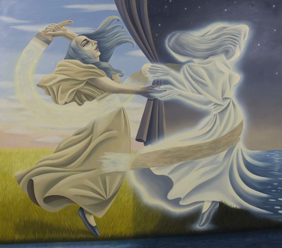Two Breaths by Jade Ching-Yuk Ng contemporary artwork Painting