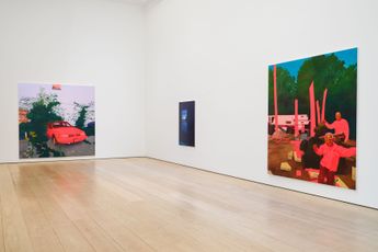 Contemporary art exhibition Arcmanoro Niles The City Lights Cant Shine Quite Like The Stars Got So Far From My Raising I Forgot Where I Come From at Lehmann Maupin 501 West 24th Street New York United States
