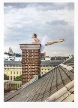 Ballet Palais Royal Paris 2020 by JR contemporary artwork print