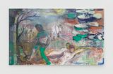 search of a bird by Behrang Karimi contemporary artwork painting works on paper
