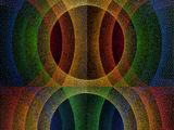 Alchimie 492 Diptych by Julio Le Parc contemporary artwork painting