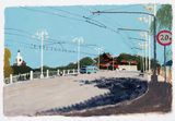The North Sea No.3 by Wang Yuping contemporary artwork drawing works on paper