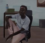 Here I Find Myself I by Chiderah Bosah contemporary artwork painting