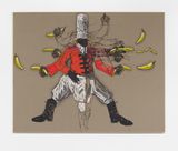 ALKEBU-LAN by Girmachew Getnet contemporary artwork painting works on paper