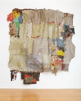 Profile by El Anatsui contemporary artwork mixed media