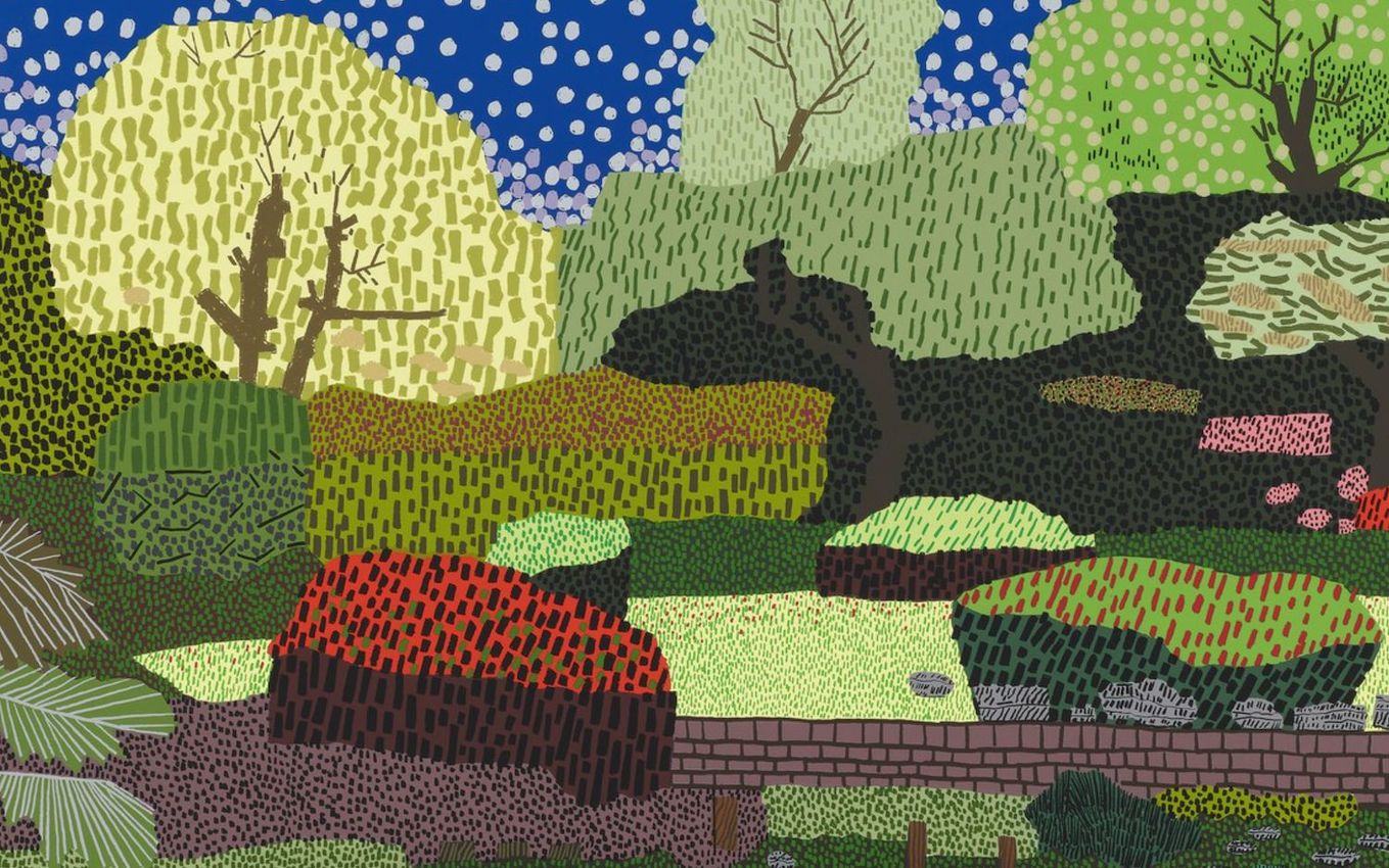 Jonas Wood, 'Prints 2' at Gagosian, 541 West 24th Street