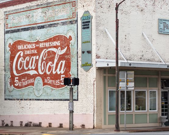 Coca-Cola Mural Quincy by Anastasia Samoylova contemporary artwork Print