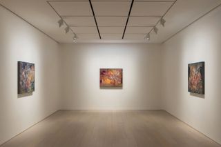 Contemporary art exhibition Nigel Cooke Night Ruins at Pace Gallery Tokyo Japan