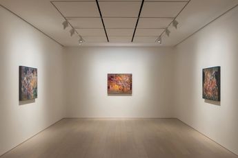 Contemporary art exhibition Nigel Cooke Night Ruins at Pace Gallery Tokyo Japan