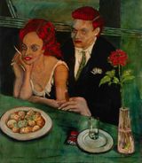When the potatoes start to sing lamour Brassaiique by Jan Van Imschoot contemporary artwork painting