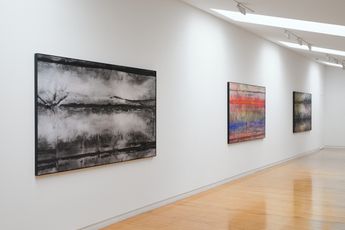Contemporary art exhibition Matt Arbuckle Colour Vision at Two Rooms Auckland New Zealand