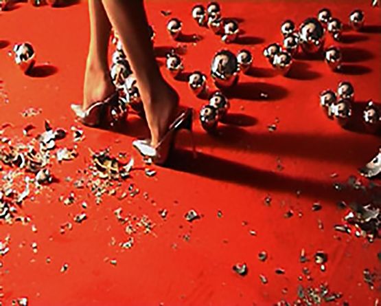 Here comes Santa  IV by Sylvie Fleury contemporary artwork Photography