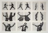 Composite for LOrfeo Unjustifiable by William Kentridge contemporary artwork drawing