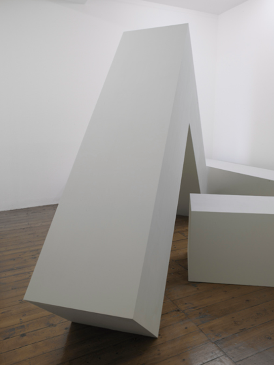 Hanging Soft and Standing Hard by Robert Morris contemporary artwork Sculpture