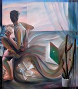 Studio by Alvin Ong contemporary artwork painting works on paper