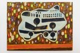 City by Bruno Dunley contemporary artwork painting works on paper