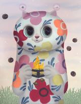 I am the flower by Diren Lee contemporary artwork painting