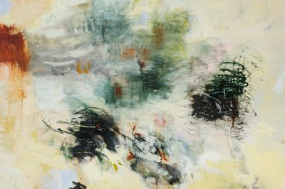 Megan Rooneys Blushing Paintings Return to London