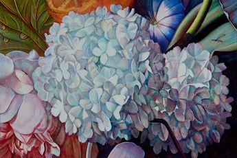 Contemporary art exhibition Tim Maguire Small Worlds at Martin Browne Contemporary Sydney Australia