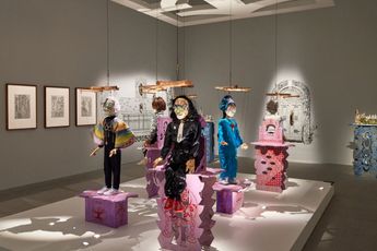 Contemporary art exhibition Emily Hunt The Grotto at Art Gallery of New South Wales Sydney Australia