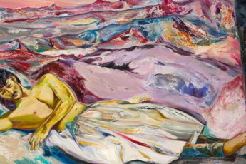 Contemporary art exhibition Kuldeep Singh Lucid Body Elixir Terrain at Victoria Miro Wharf Road London United Kingdom