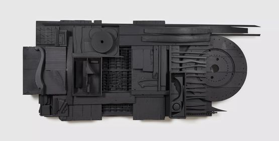 Moon Phases-Day by Louise Nevelson contemporary artwork Sculpture