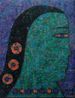 Purple Eyesight by Xiong Wenyun contemporary artwork Painting