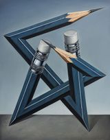 Civilization by Zhou Song contemporary artwork painting