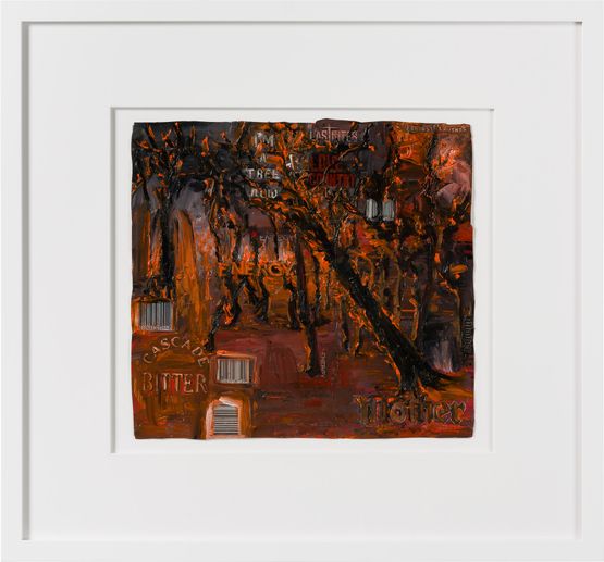 love country by Fiona Hall contemporary artwork Painting