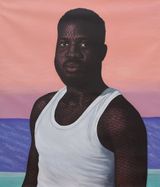 Summer Vibe In Takwa Bay II by Tosin Kalejaye contemporary artwork drawing works on paper