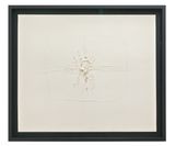 Concetto spaziale by Lucio Fontana contemporary artwork works on paper