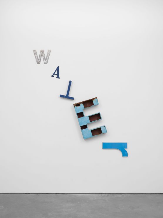 WATER by Jack Pierson contemporary artwork Sculpture
