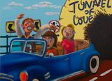 You love me what about him by Yang Jingzhou contemporary artwork painting