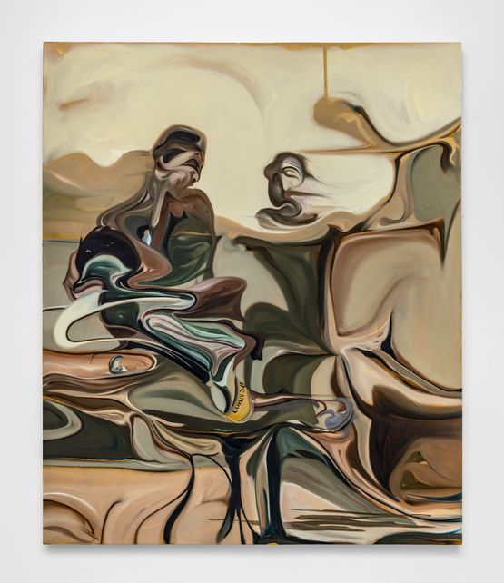 Vestiges II by Luke Agada contemporary artwork Painting
