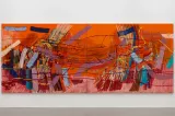 Habit Pattern by Pam Evelyn contemporary artwork painting